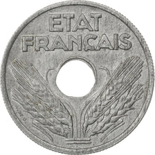 FRANCE, État français, 10 Centimes, 1941, KM #898.1, AU(55-58), Zinc, 21, Gadour