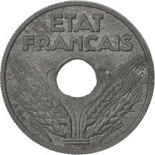 Francia, État français, 10 Centimes, 1943, SPL-, Zinco, KM:898.1, Gadoury:290