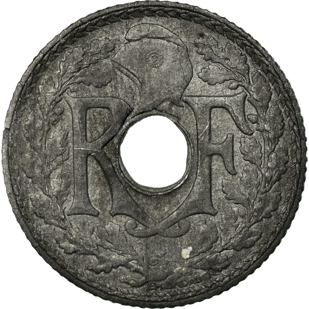 Moneta, Francia, Lindauer, 10 Centimes, 1941, BB, Zinco, KM:896, Gadoury:288a
