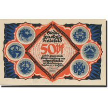 Banknote, Germany, Bielefeld, 50 Pfennig, personnage, 1921 UNC(63) Mehl:103.5