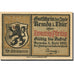 Banknote, Germany, Remda, 20 Pfennig, Eglise, 1921 UNC(63) Mehl:1115.1