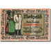 Billet, Allemagne, Hausberge, 1 Mark, personnage, 1921 SPLMehl:585.1a