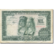 Banconote, Spagna, 1000 Pesetas, 1957, 1957-11-29, KM:149s, MB