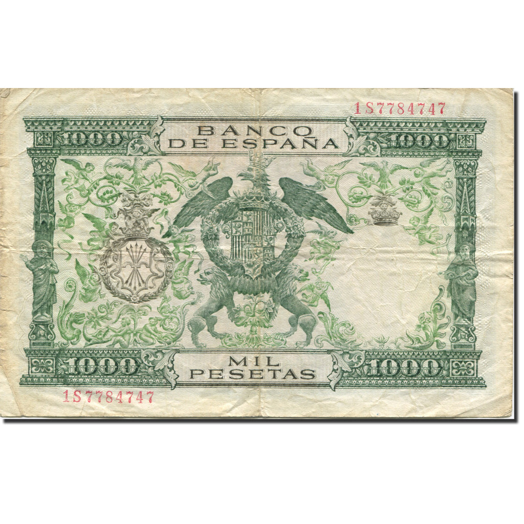 Banknote, Spain, 1000 Pesetas, 1957, 1957-11-29, KM:149s, VF(20-25)