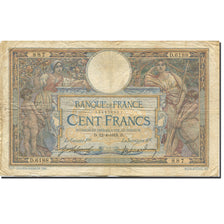 France, 100 Francs, Luc Olivier Merson, 1906, 1919-08-12, VF(30-35)