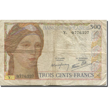 França, 300 Francs, 1938, 1939, VF(20-25), Fayette:29.3, KM:87a