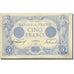 Francia, 5 Francs, Bleu, 1905, 1913-01-11, SPL-, Fayette:2.13, KM:70