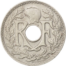 FRANCE, Lindauer, 5 Centimes, 1925, KM #875, AU(55-58), Copper-Nickel, 17,...