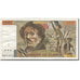 França, 100 Francs, Delacroix, 1978, 1979, EF(40-45), Fayette:69.03, KM:154b