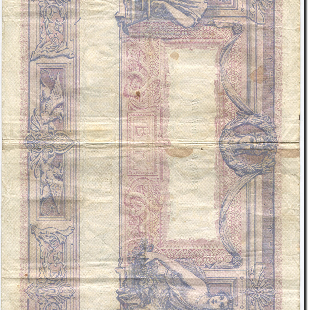 Frankrijk, 1000 Francs, Bleu et Rose, 1889, 1917-04-12, B+ Fay:36.31 KM:67g