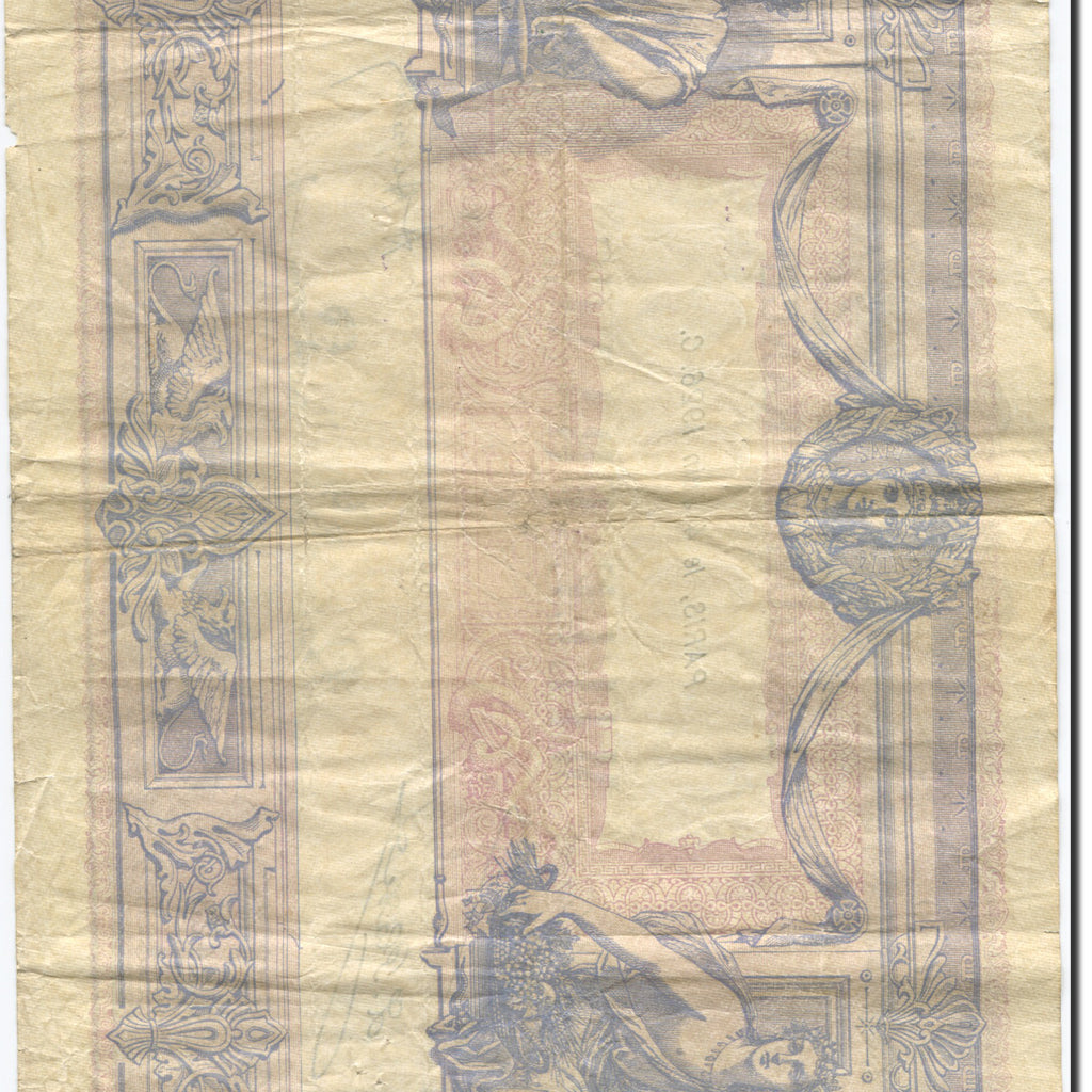 Francia, 1000 Francs, Bleu et Rose, 1889, 1926-06-04, B+, Fayette:36.42, KM:67j