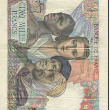 France, 5000 Francs, Empire Français 1945-09-13, AU(50-53) Fay:47.43 KM:103c