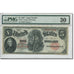 Geldschein, Vereinigte Staaten, Five Dollars, 1907, 1907, KM:214, graded, PMG