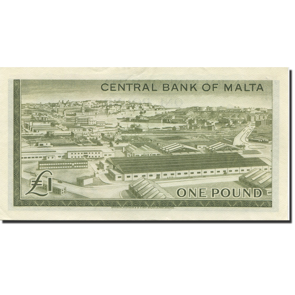 Banconote, Malta, 1 Pound, 1969, 1969, KM:29a, FDS