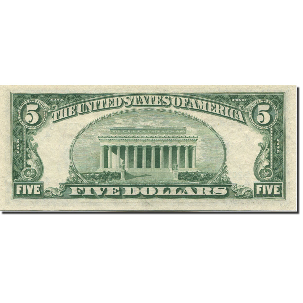 Banknote, United States, Five Dollars, 1950, 1950, KM:1818, UNC(65-70)