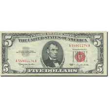 Banknote, United States, Five Dollars, 1963, 1963, KM:1650, EF(40-45)