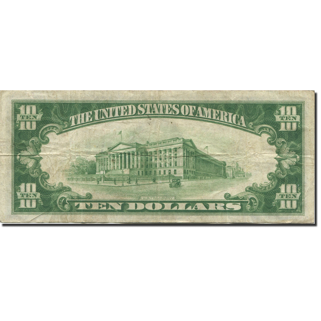 Banconote, Stati Uniti, Ten Dollars, 1928, 1928, KM:1963, MB