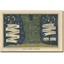 Banknote, Germany, Kahla, 75 Pfennig, arbre 1, 1921 UNC(63) Mehl:668.10