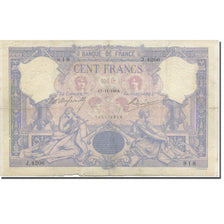 France, 100 Francs, Bleu et Rose, 1888, 1904-11-17, VF(20-25), Fayette:21.18