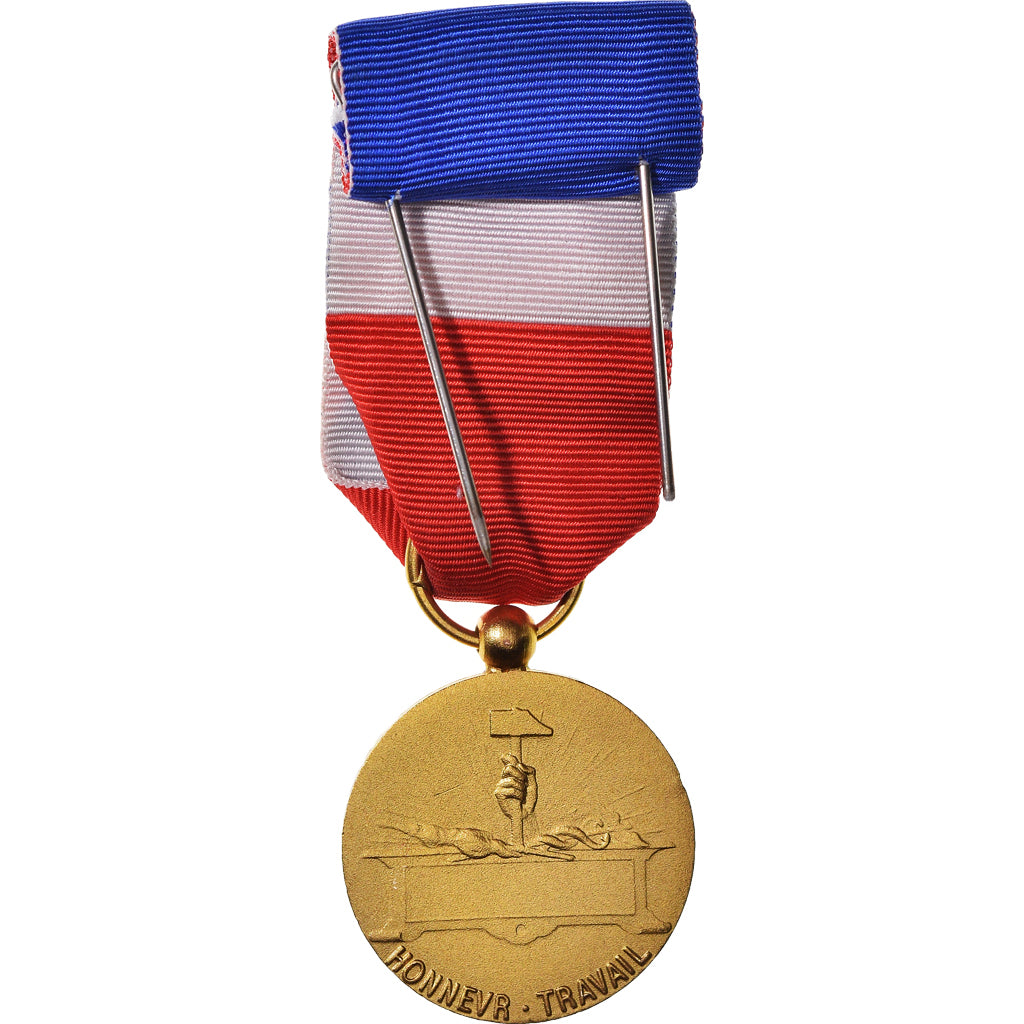 France, Honneur-Travail, République Française, Medal, Excellent Quality