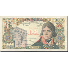 França, 100 Nouveaux Francs on 10,000 Francs, Bonaparte, 1955, 1958-10-30