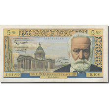 France, 5 Nouveaux Francs, Victor Hugo, 1959, 1963-05-02, TTB, Fayette:56.14