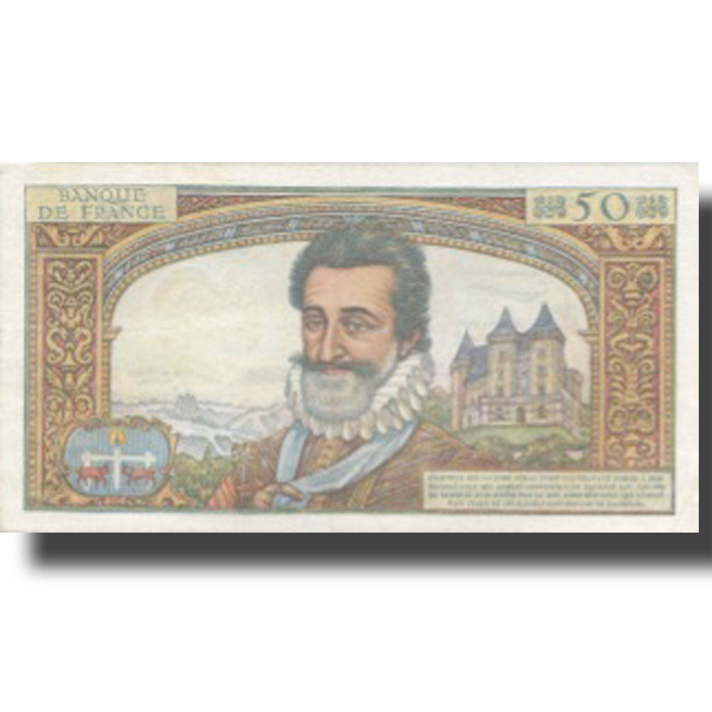 France, 50 Nouveaux Francs, Henri IV, 1959, 1959-07-02, SUP, Fayette:58.02