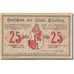 Banknote, Austria, Eferding, 25 Heller, Blason, 1919 EF(40-45) Mehl:FS 152I