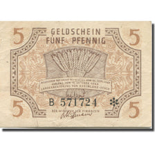 Banknote, Germany, 5 Pfennig, 1947, 1947-10-15, KM:S1004, EF(40-45)