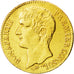 FRANCE, Napoléon I, 40 Francs, 1803, Paris, KM #652, VF(30-35), Gold, Gadoury #.