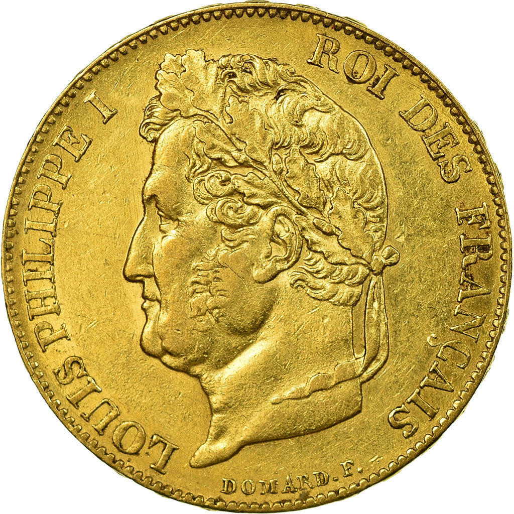 Moneda, Francia, Louis-Philippe, 20 Francs, 1848, Paris, EBC, Oro, KM:750.1