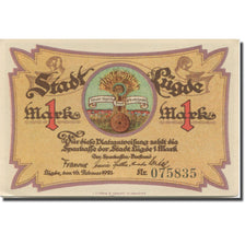 Banknote, Germany, Lügde, 1 Mark, fête, 1921, 1921-02-16, UNC(63), Mehl:838.1