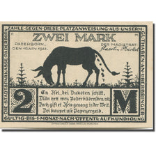 Banknote, Germany, Paderborn, 2 Mark, âne, 1921 UNC(63) Mehl:1043.4