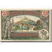 Billet, Allemagne, Münstermaifeld, 25 Pfennig, ruine, 1921, SPL, Mehl:919.1