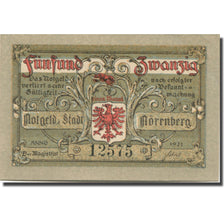 Banknote, Germany, Norenberg, 25 Pfennig, Blason, 1921, UNC(63) Mehl:979.39a