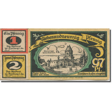 Banknote, Germany, Freiberg, 1 Mark, château, 1921, AU(55-58) Mehl:379.1