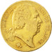 Francia, Louis XVIII, Louis XVIII, 20 Francs, 1820, Paris, MB+, Oro, KM:712.1...