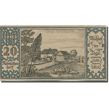 Banknote, Germany, Berlin, 50 Pfennig, ferme 1, 1921, UNC(60-62) Mehl:92.1