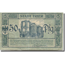 Banknote, Germany, Trier, 50 Pfennig, ruine 1920-06-01, EF(40-45) Mehl:T27.5b