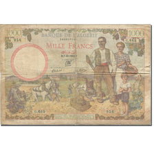 Banknote, Algeria, 1000 Francs, 1942, 1942-10-07, KM:89, VG(8-10)