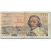 France, 10 Nouveaux Francs on 1000 Francs, Richelieu, 1957, 1957-03-07, B+