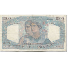 Francia, 1000 Francs, Minerve et Hercule, 1946, 1946-01-17, MBC, Fayette:41.10