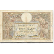 Frankreich, 100 Francs, Luc Olivier Merson, 1931, 1931-12-17, S, Fayette:24.1