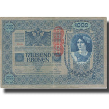 Banknote, Austria, 1000 Kronen, 1902, 1922-01-02, KM:8a, VF(20-25)