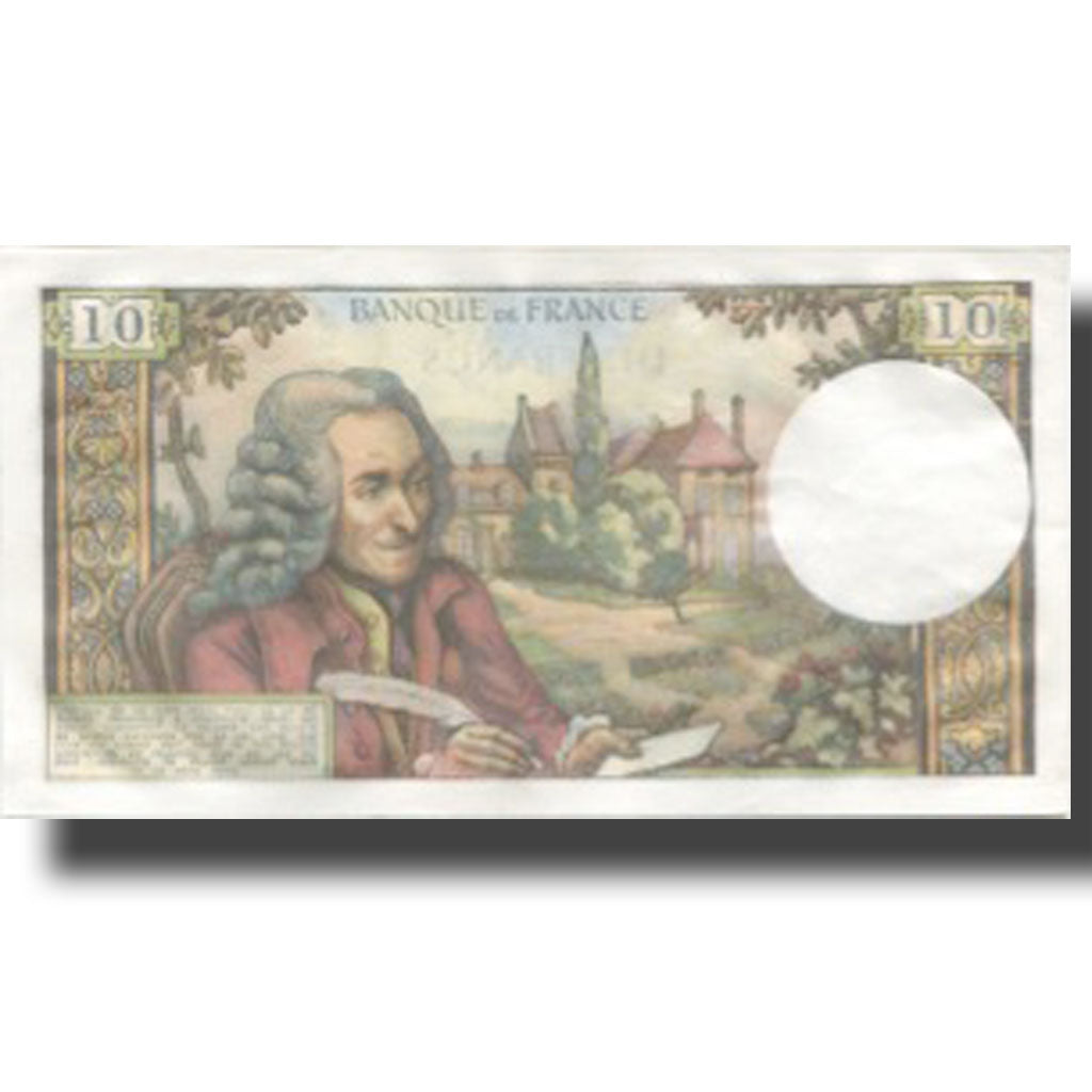 Frankrijk, 10 Francs, Voltaire, 1973, 1973-12-06, SUP, Fayette:62.65, KM:147d