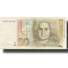 Banknote, GERMANY - FEDERAL REPUBLIC, 50 Deutsche Mark, 1989, 1989-01-02