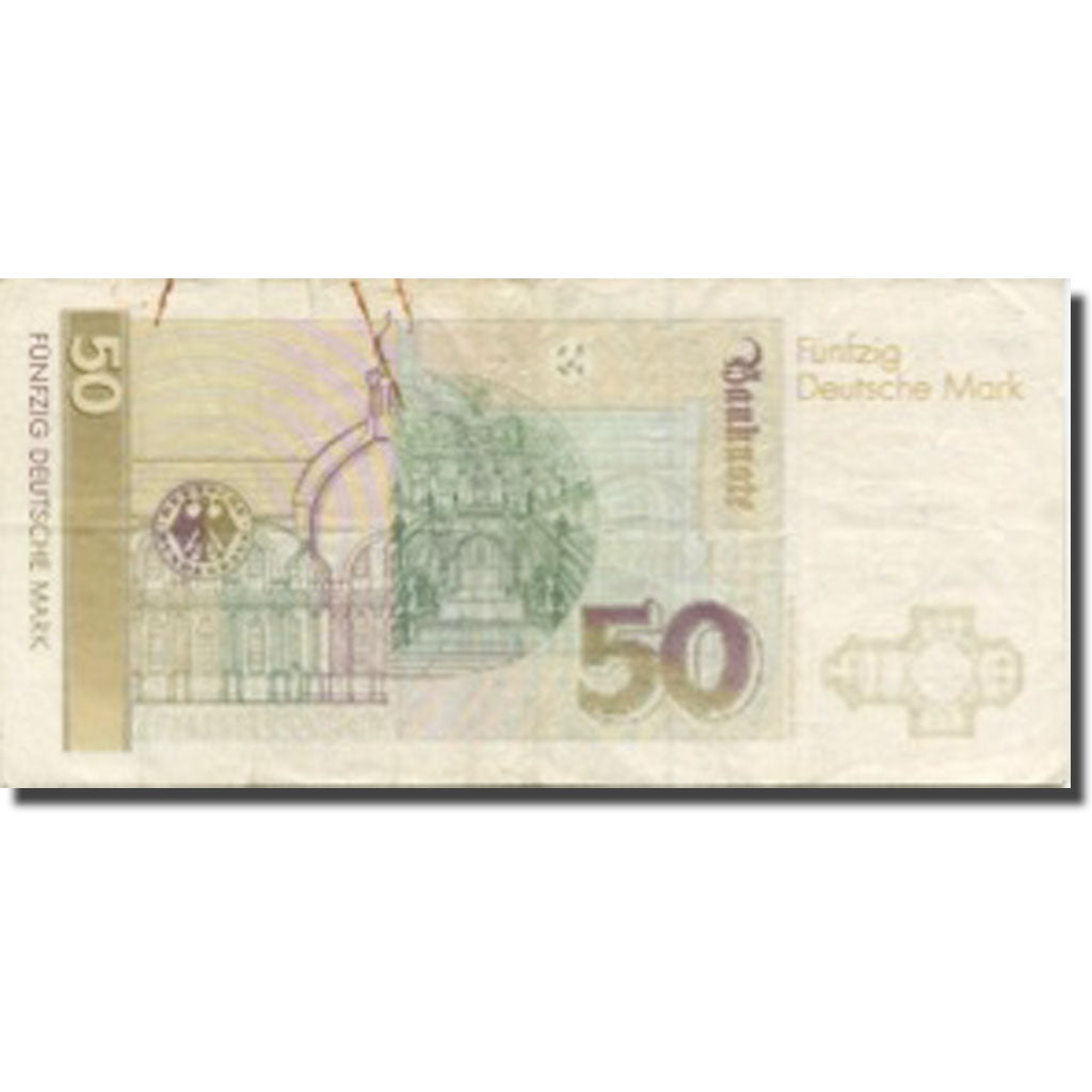 Banknote, GERMANY - FEDERAL REPUBLIC, 50 Deutsche Mark, 1991, 1991-08-01