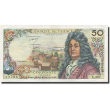 França, 50 Francs, Racine, 1975, 1975-03-06, AU(50-53), Fayette:64.29, KM:148e