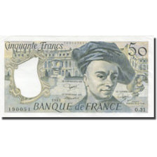 France, 50 Francs, Quentin de La Tour, 1983, 1983, SUP, Fayette:67.9, KM:152b