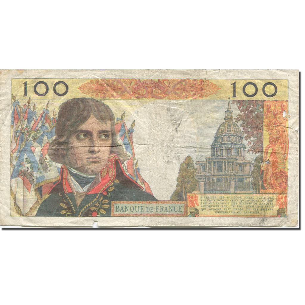 Francia, 100 Nouveaux Francs, Bonaparte, 1961, 1961-05-04, RC, Fayette:59.11